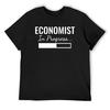 Economist - In Progress T-Shirt Summer 2025 Anime Clothes Custom T-shirts Tshirts Personalised Mens T Shirt Graphic