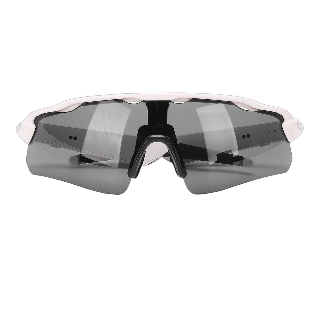 Smart Sports Glasses Stylish Wind Proof Cycling Glasses with Grey Lenses for Music Calls