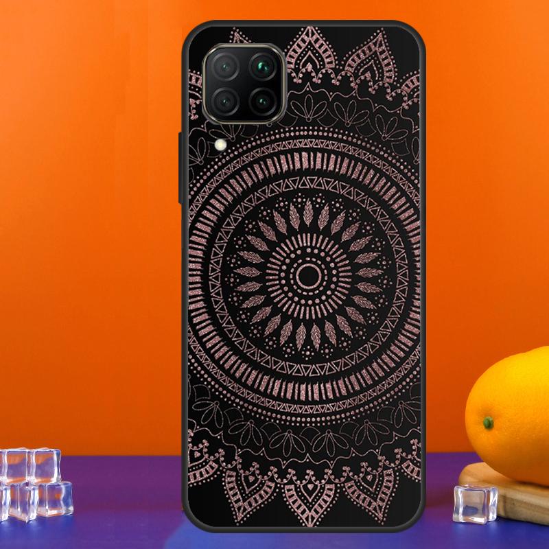 Mandala Flower For Huawei Nova 9 10 SE 5T 12i 12s 11i Y91 Y90 Y60 Y70 Y72 Y61 P60 Pro P20 P40 P30 Lite Case