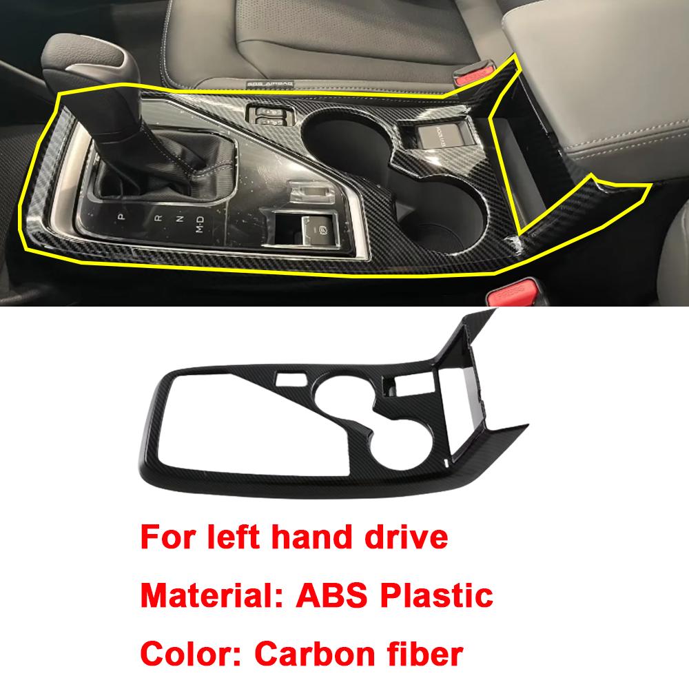 For Subaru Crosstrek XV  2024 2025 Car ABS Shift Knob Armrest Box Cover Light Switch Vent Outlet Frame Trim Body Accessories