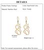 Cazador Gold Color Cat Kitten Drop Earrings for Women Stainless Steel Jewelry Cute Animal Earrings Valentine Gift Wholesale 2026