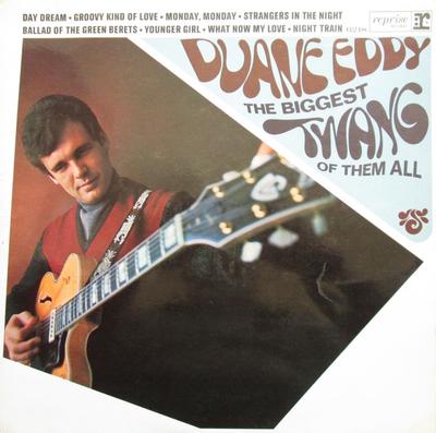LP Record DUANE EDDY  The Biggest Twang Of Them All RLP6218 Reprise Records 1966 UK Rock Used