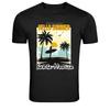 Hello Summer Santa Monica Surf Beach Graphic T Shirt