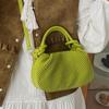 Handmade Woven Bag, Bucket Bag, Crossbody Bag for The Armpit, Commuter Shoulder Bag, Large Capacity Crossbody Bag