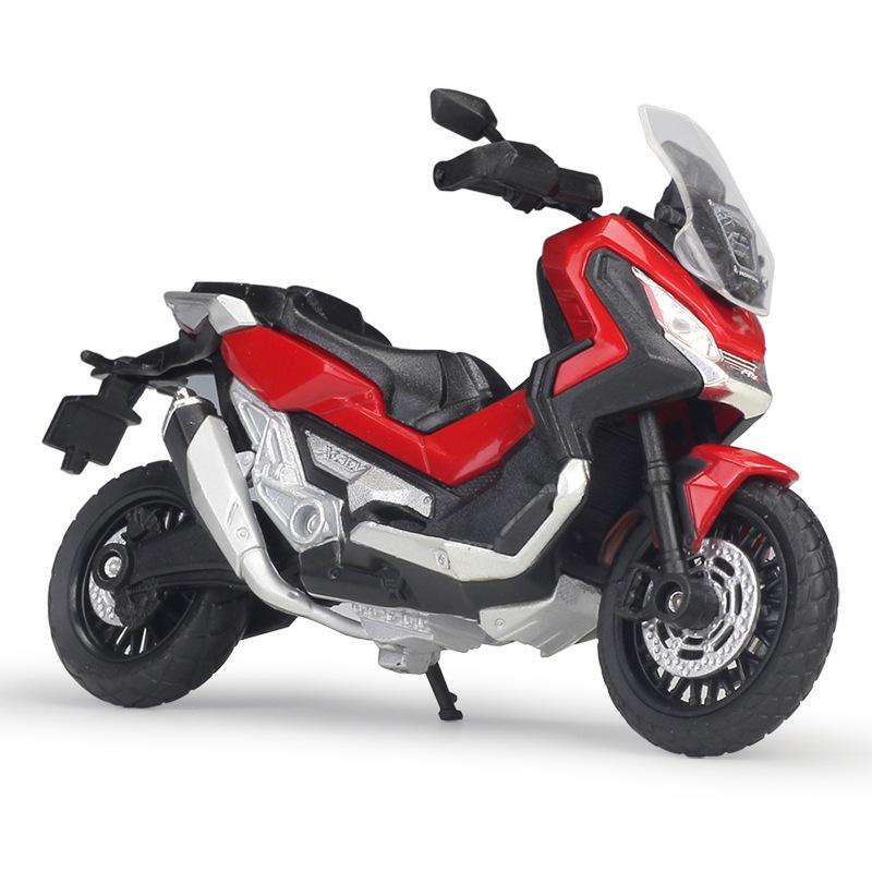 

WELLY 1/18 Honda X-ADV Сплав Масштабная Модель Мотоцикла Литье под Давлением Игрушечные Транспортные Средства Металлическая Коллекция Автомобилей Детские Игрушечные Транспортные Средства Подарок красный