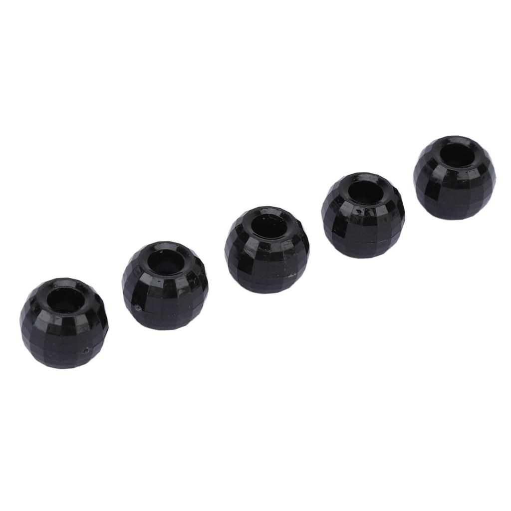 Hair Braiding Beads Fashionable Dreadlock Decoration Jewelery for Ponytails Beard 240pcs