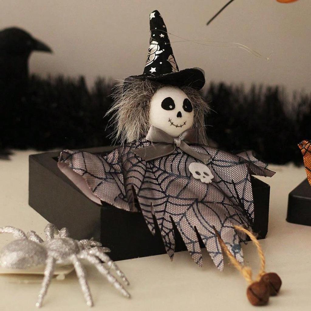 Halloween Figurine Pendant Home Garden Yard Hanging Pendant for Halloween Party Decoration Room Decoration Day of the Dead Decor