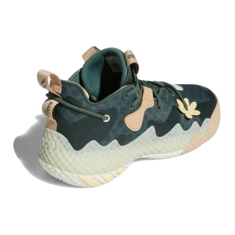Adidas Harden Vol. 6 'Green Oxide Monogram' Sneakers GW9032