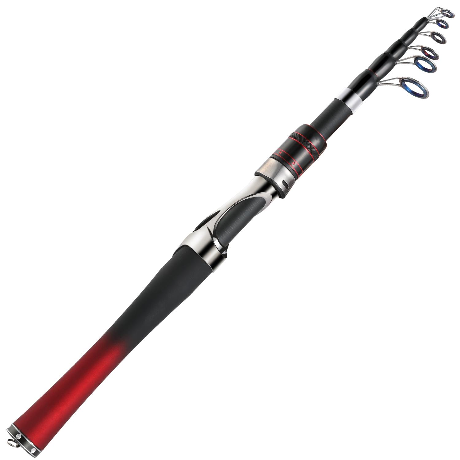 

SOUGAYILANG Дорожні вудки 1.6M Casting Spinning Fishing Pole Portable Fishing Pole Rod Carp Bass Forel Telescopic Spinning 1.6M