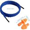 Corded Ear Plugs Silicone Noise Reducing Soft Hearing Protection Earplugs Reusable Rubber