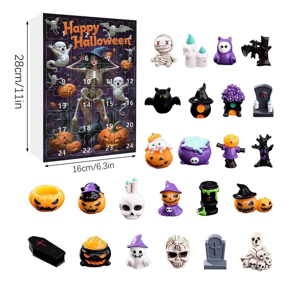 

24 Day Countdown Halloween Horror Advent Calendar Nightmares Before Advent Calendar Doll Children s Collected Character Gifts