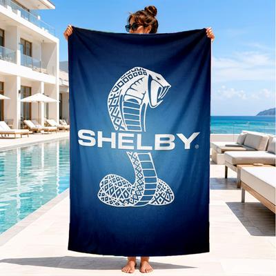 1PC She-by Microfiber Beach Towel, Soft Lightweight And Quick-Dry, Ideal for Summer Travel, Beach Essential, Swimming Pool Gift