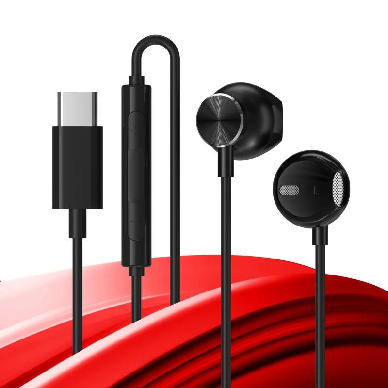Originalt Lenovo TW16 Gaming Trådbundet Headset Subwoofer 9D Surroundljud Hifi-ljud Musikheadset Sport In-Line Semi-In-Ear Hörlurar