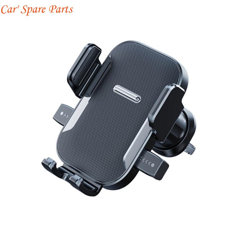 Y4UA Adjustable Car Phone Holder Phone Stand Dashboard Air Vent Mounted Stand Suction Cup/Hook Type Cradle for 4.5-7in Phone