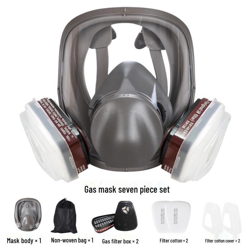 DAXTE Professional Respirator Mask 7-Piece Kit