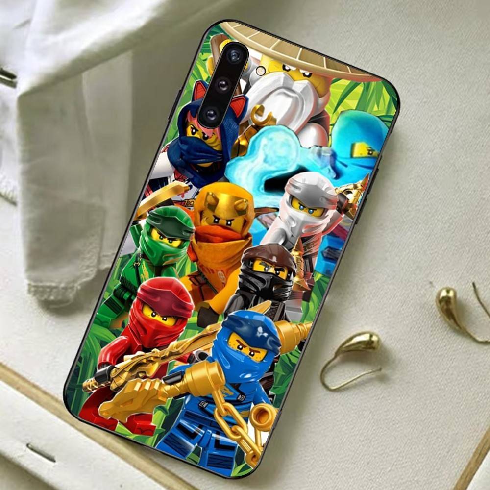 Animovaný kryt na telefon s motivem N-Ninjago pro Redmi Note 4 X 5 A 6 7 8 T 9 9S 10 11 11S 11E Pro Poco M3 Pro