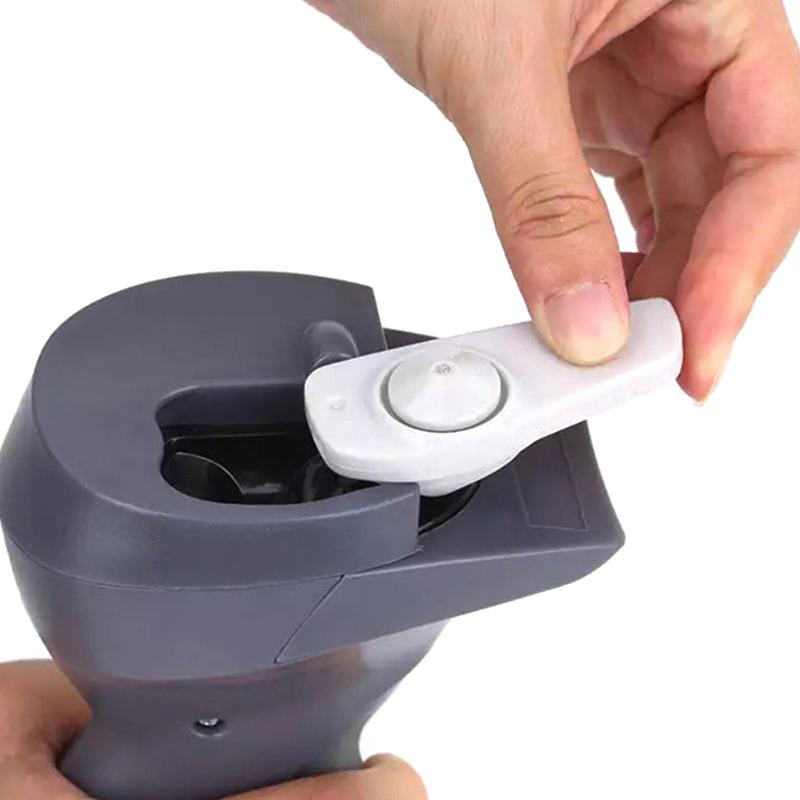 Accesoriu pentru etichete de securitate Dispozitiv portabil pentru detașarea etichetelor 58Khz cu șnur Dispozitiv de eliberare a cataramei antifurt