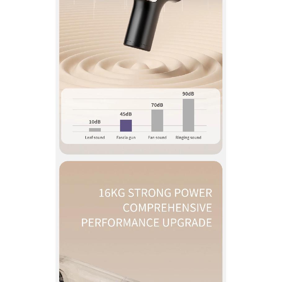 10 head fascia gun electric vibration massage gun for relaxing the body and massaging handheld impact massager