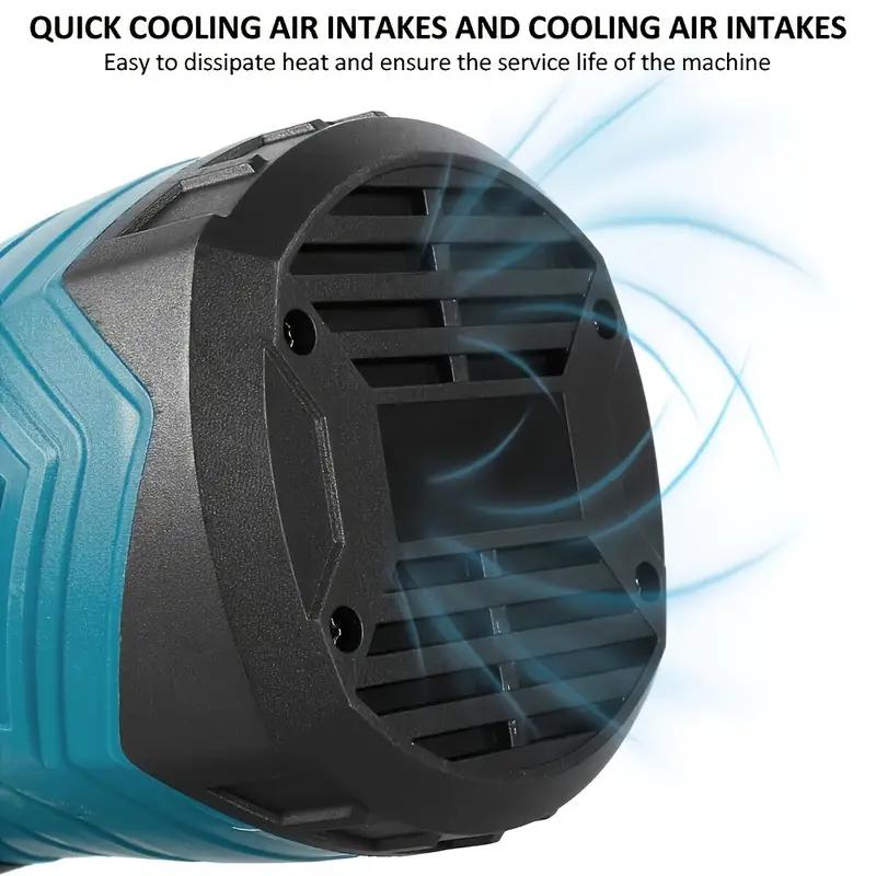 1000ML Electric Spray Gun High Power Cordless Paint Sprayer HVLP Auto Furniture Steel Coating Airbrush For Makita 21V Battery