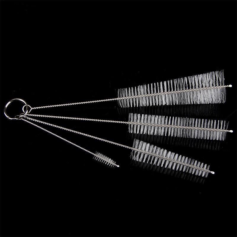 Teapot Spout Brush Kit With Nylon Bristles And 304 Stainless Steel Handle