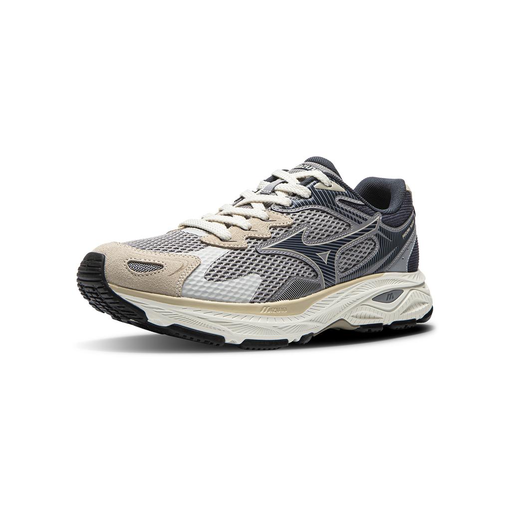 Mizuno Racer S Retro Trend Versatile Comfortable Breathable Sports Low-Top Running Shoes Unisex sneaker Feather-Gray D1GH253513