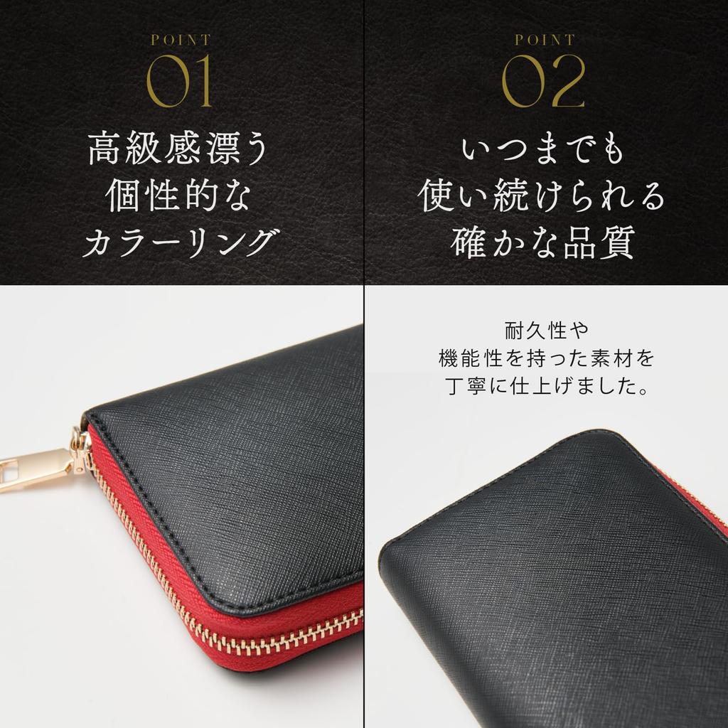 Taiga Processed Round Made by a Wallet Comes in a Gift Tiger Coin Black x [Grevio] Wallet, Zipper, Top-Class Craftsman, Box, Present, Ichitomanbaihi,