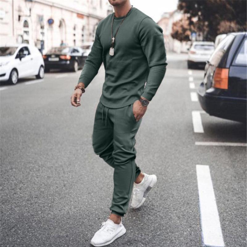 Chándal moda hombre traje estampado Hombre Ropa Ropa Ropa Deportiva Set  comprar a buen precio — entrega gratuita, reseñas reales con fotos — Joom