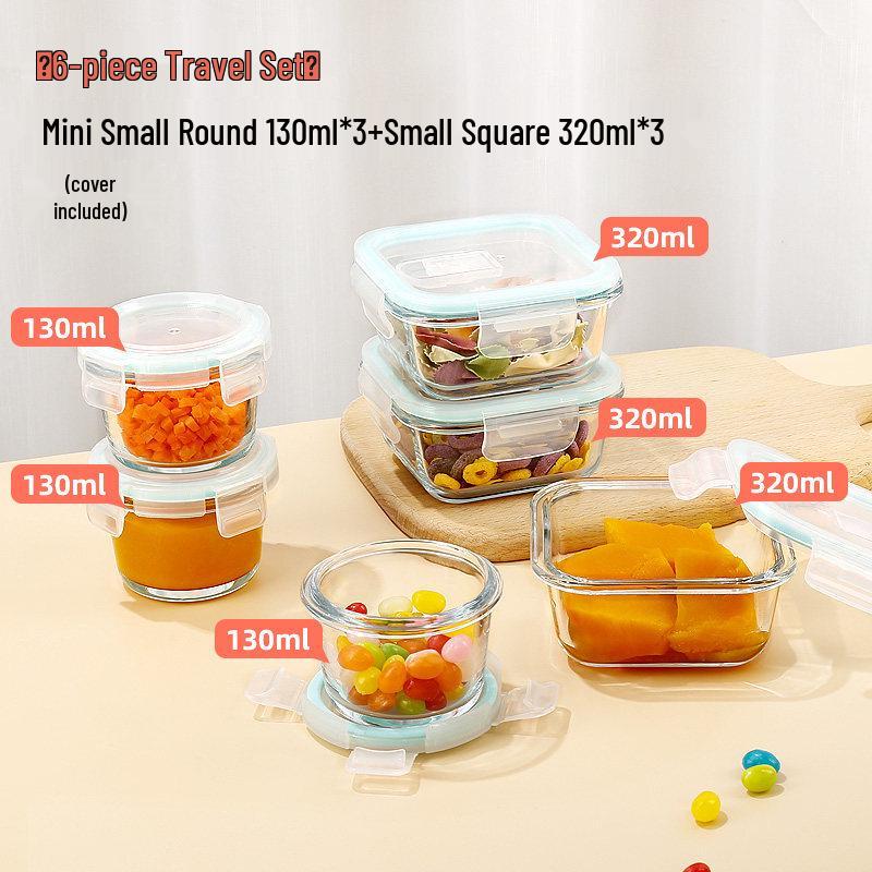 ZISIZ Microwaveable Food Storage Container