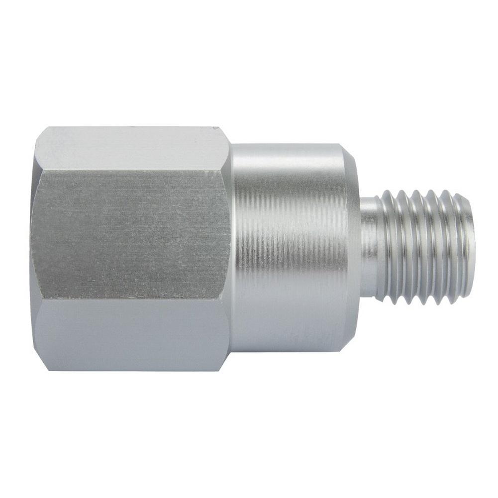 Aluminum Hydraulic Sensor Adapter for Automotive Cooling Water Temperature with Precise M12x15 Thread and 3/8 NPT Thread