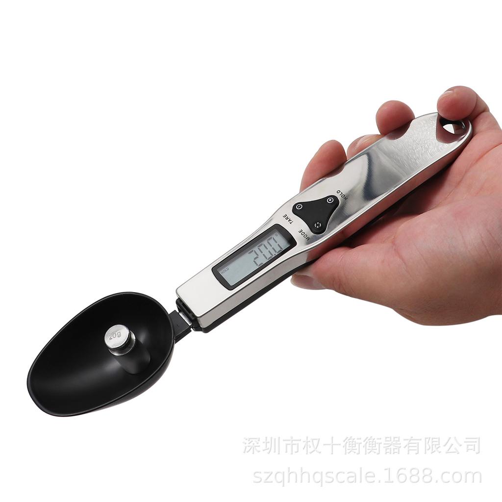 Stainless Steel Electronic Measuring Spoon Scale for Cooking and Ingredients