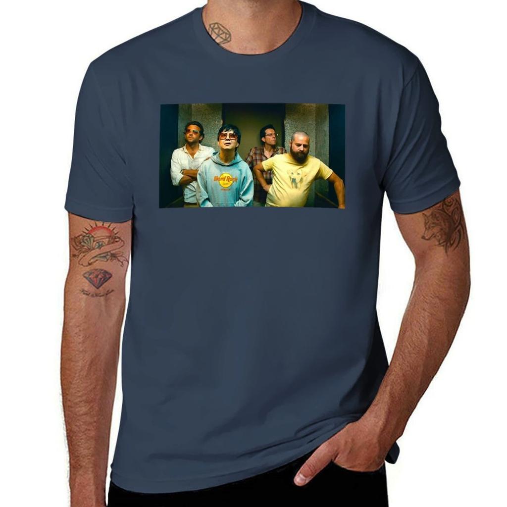 Awesome Comedy Doug Alan Ed Helms The Hangover Retro Vintage Tshirt Breathable Travel Tshirt