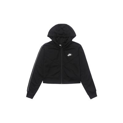 Hooded Long Sleeve Jacket Women Jackets Black CJ2323-010