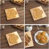 Wooden Cookie Molds for Christmas, DIY 3D Engraved Embossed Biscuit Gingerbread Cutter Moulds, Xmas Tree Reindeer Santa Claus