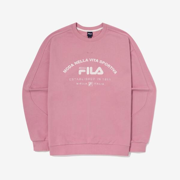 

Fila Colorblock Logo Sweatshirt Fs2pog3107x Pik Pink/90