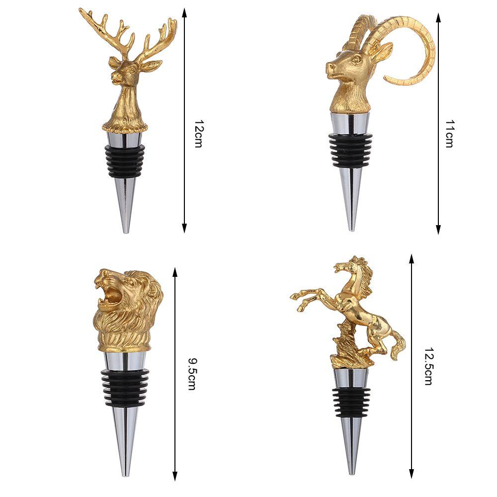 Tools Leak Proof Deer Head Wine Cork Beverage Bottle Cap Wine Stopper Champagne Bottles Stoppers