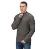 Regatta Professional Mens Marl Knitted Zip Neck Sweatshirt