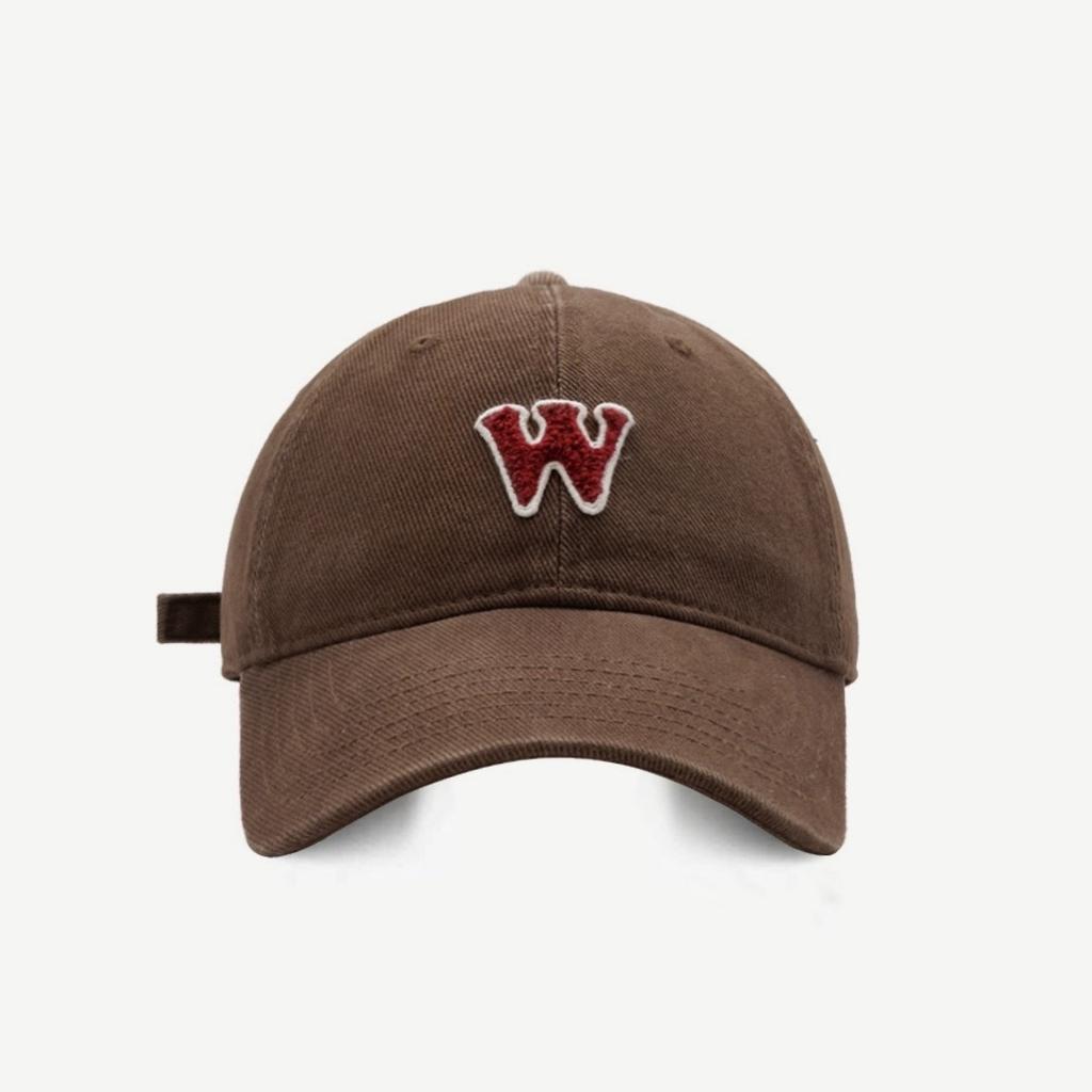 Japanese Retro Work Suit Letters  Patch Baseball Cap Women  American Soft Top  Versatile Casual Sun Visor  Men