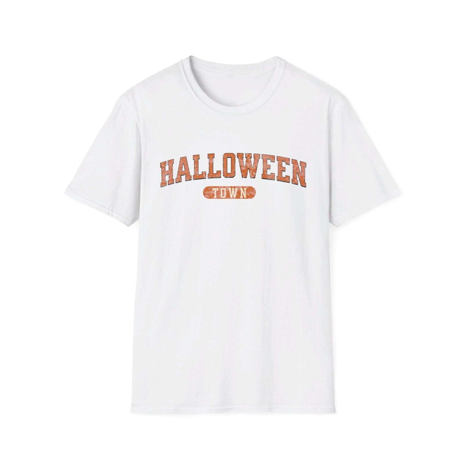 Halloween town shirt, Halloween town movie, Unisex Softstyle T-Shirt S разноцветный