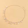 Bohemian Summer Beach Shell Collarbone Chain Niche Seaside Travel Imitation Starfish Conch Pendant Necklace