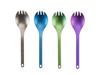 Snow Peak Titanium Split Spoon Purple (snow Peak) SCT-004PR