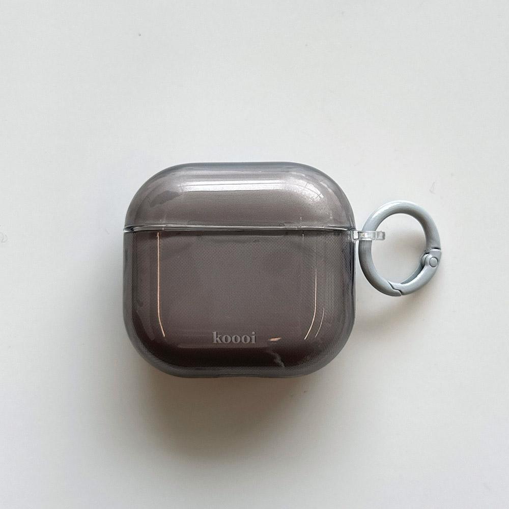 Étui Simple Violet TPU Transparent IMD pour Écouteurs Bluetooth AirPods Pro 3 2 Housse de Protection en Silicone pour AirPods 4 3 1 ou 2 For AirPods 1 2