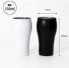Dolce Duo Thermo Tumbler Pair Cup Thermal Insulation Stainless Steel Beer Cup Vacuum Insulated 350ml White X Black Day Birthday Gift Set Father's