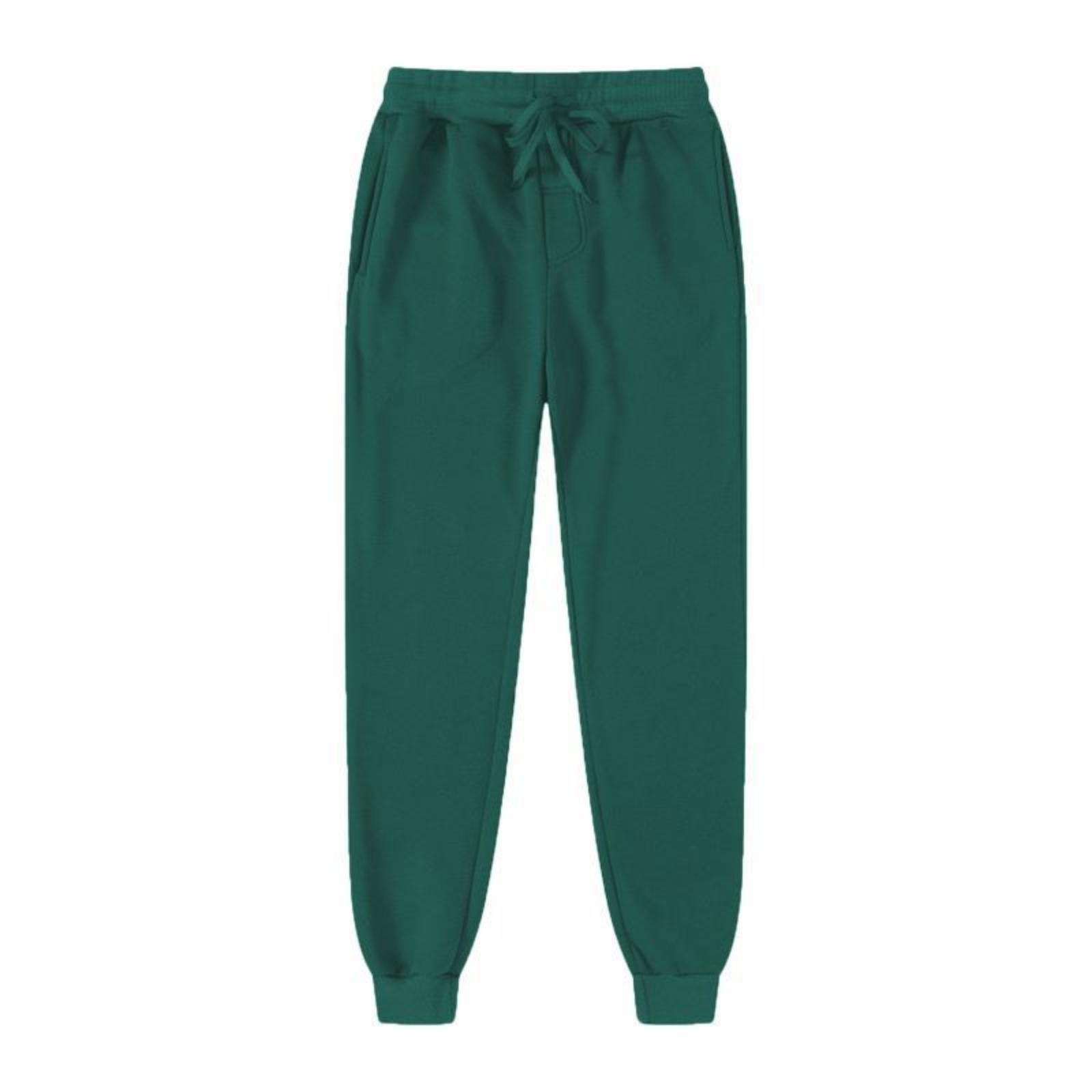 

Loose Fit Casual Sweatpants with Elastic Waistband and Drawstring Adjustable Closure Street Style Jogger Pants for Everyday Wear S