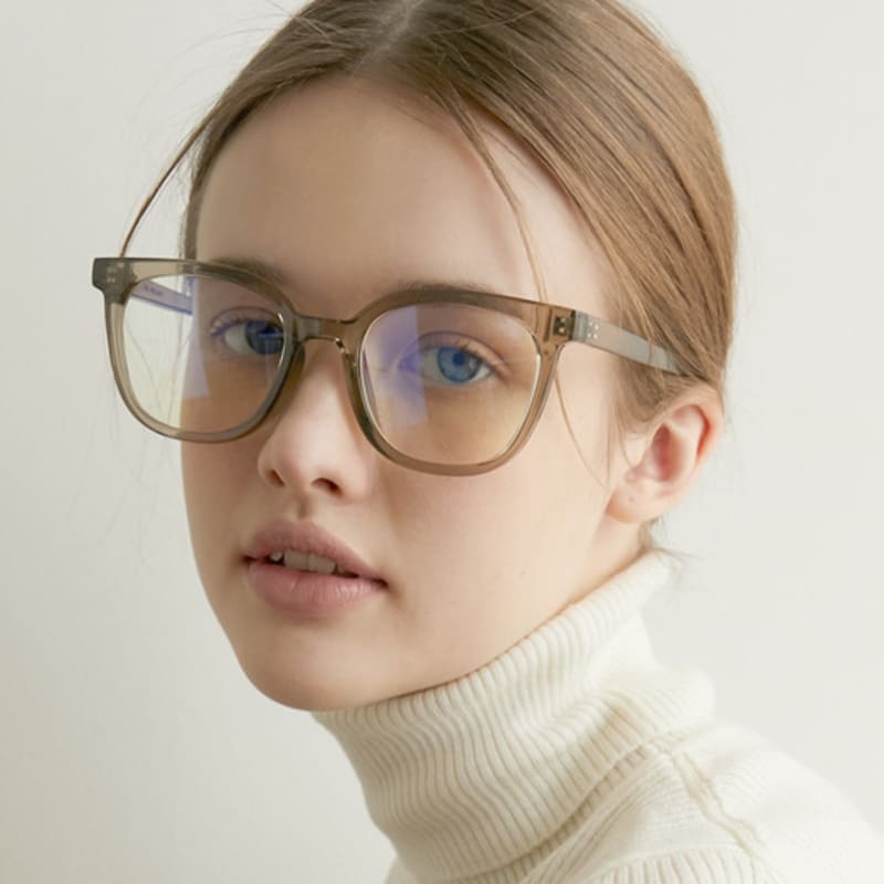 

One Brilliant [Blue Light Blocking Lenses] Oliver-OB0225-Crystal Khaki FREE