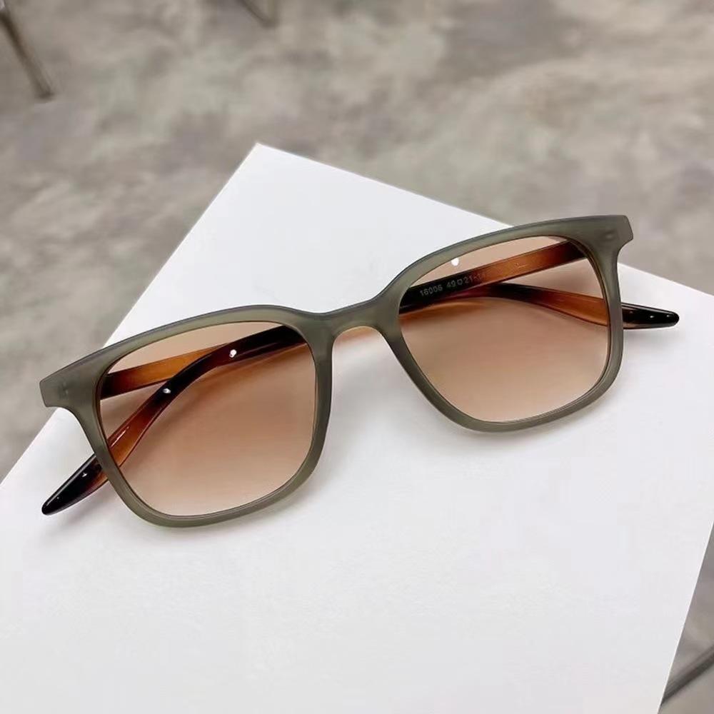 

Новые солнцезащитные очки женские Advanced Anti-UV American Gradient Light Anti-trend Retro солнцезащитные очки