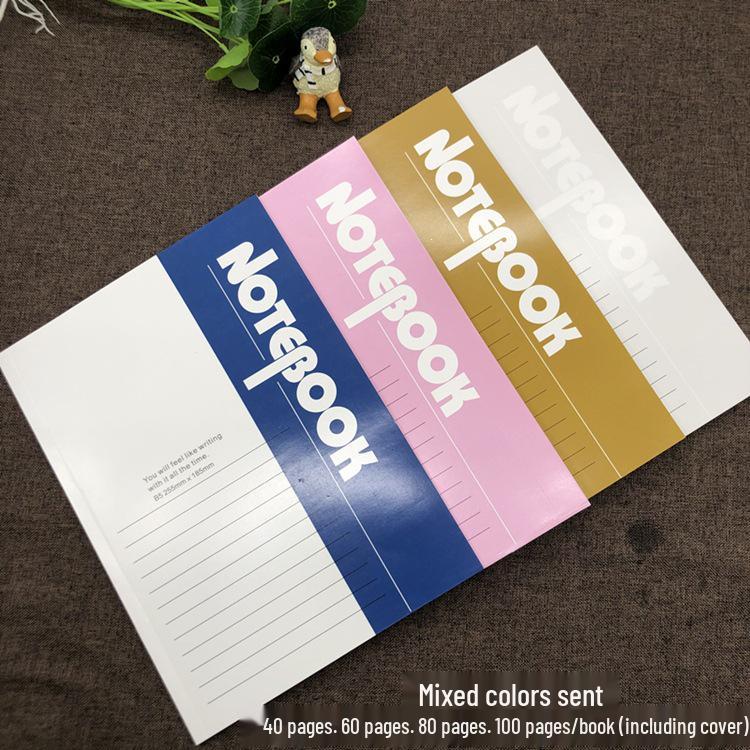 A5 Soft Cover Student Notepad - Daily Journal Exercise Book