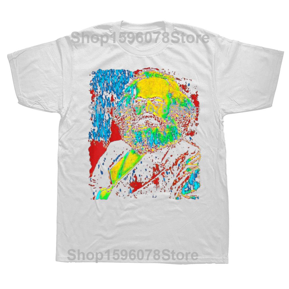 Funny Karl Marx Marxist Marxism Communist Graphic T-shirts Men Women's Fashion Casual Tshirt 100% Cotton Loose Oversized T Shirt