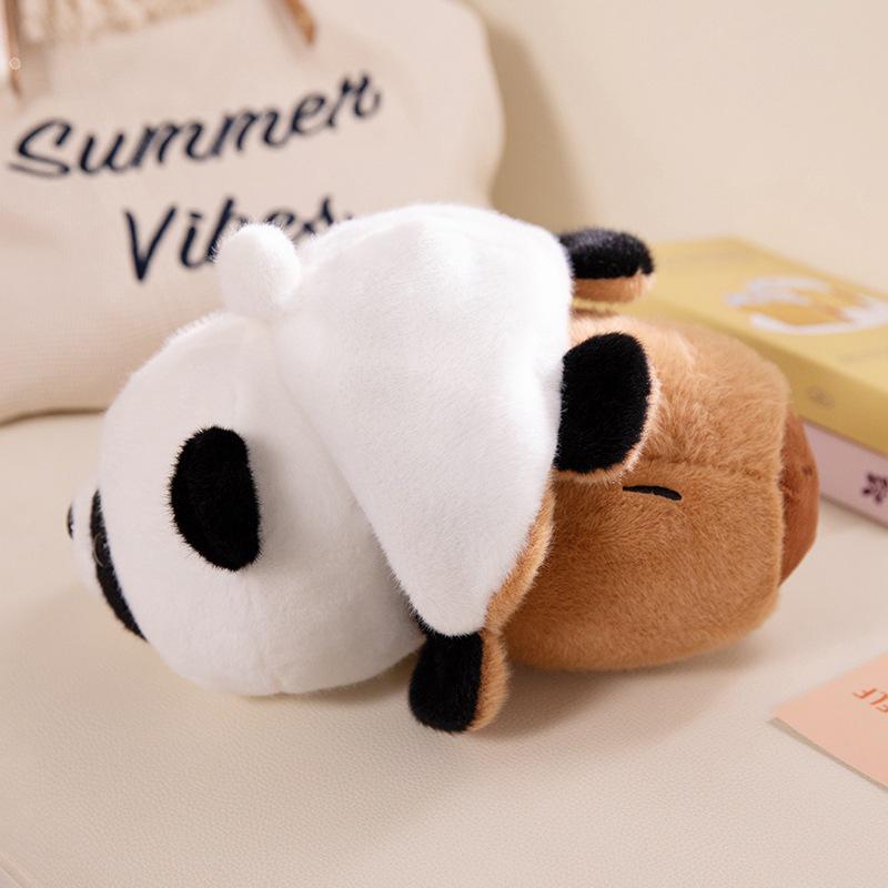 Funny Panda to Capybara Plush Transforming Doll - Soothing Sleep Toy & Birthday Gift