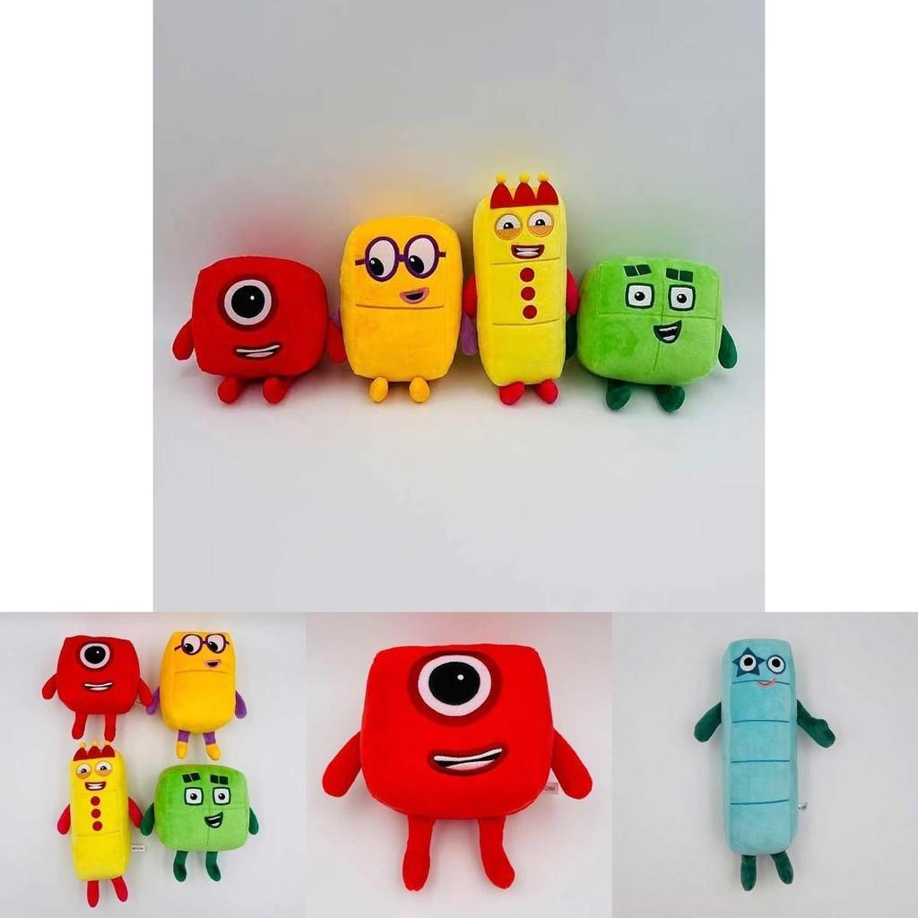 Peluche Numberblocks Morbido e Carino Giocattolo Morbido per Bambini Educativo e Divertente