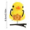 10pcs Cute Cartoon Duck Hairpin for Kids and Women Fashionable DIY Clip Hairpins Party Gift Styling Accessory for Girl
